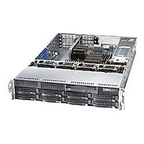 Supermicro A+ Server 2022G-URF4+ Barebone System - 2U Rack-mountable - AMD SR5670 Chipset - Socket G34 LGA-1944 - 2 x Processor Support - Black