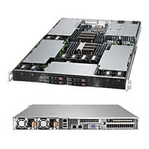 Supermicro SuperServer 1027GR-72R2+ Barebone System - 1U Rack-mountable - Intel C602 Chipset - Socket R LGA-2011 - 2 x Processor Support - Black