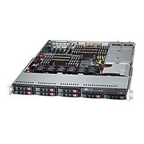 Supermicro SuperServer 1027R-73DARF Barebone System - 1U Rack-mountable - Intel C602J Chipset - Socket R LGA-2011 - 2 x Processor Support - Black