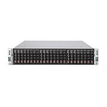 Supermicro SuperServer 2016Ti-HTRF Barebone System - 2U Rack-mountable - Intel 3420 Chipset - Socket H LGA-1156 - 1 x Processor Support - Black