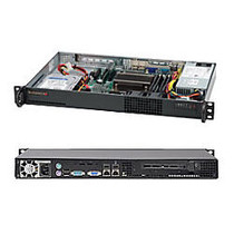 Supermicro SuperServer 5017C-LF Barebone System - 1U Rack-mountable - Intel C202 Chipset - Socket H2 LGA-1155 - 1 x Processor Support - Black