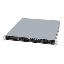 Supermicro SuperServer 5017C-MTF Barebone System - 1U Rack-mountable - Intel C202 Chipset - Socket H2 LGA-1155 - 1 x Processor Support - Black