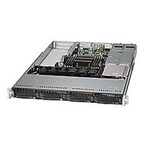 Supermicro SuperServer 5017R-WRF Barebone System - 1U Rack-mountable - Intel C602 Chipset - Socket R LGA-2011 - 1 x Processor Support - Black