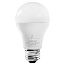GE 11-watt Dimmable LED Bulb - 10.50 W - 120 V AC - A19 Size - White Light Color - 15000 Hour - 4400.3&deg;F (2426.8&deg;C) Color Temperature - 78 CRI - Dimmable, Energy Saver - 6 / Carton