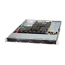 Supermicro SuperServer 6017R-N3RF4+ Barebone System - 1U Rack-mountable - Intel C606 Chipset - Socket R LGA-2011 - 2 x Processor Support - Black