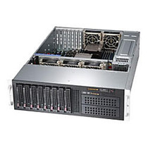 Supermicro SuperServer 6037R-72RF Barebone System - 3U Rack-mountable - Intel C602 Chipset - Socket R LGA-2011 - 2 x Processor Support - Black