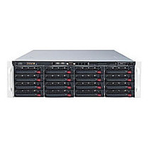 Supermicro SuperServer 6037R-E1R16L Barebone System - 3U Rack-mountable - Intel C602J Chipset - Socket R LGA-2011 - 2 x Processor Support - Black