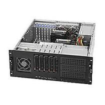 Supermicro SuperServer 6046T-TUF Barebone System - 4U Tower - Intel 5520 Chipset - Socket B LGA-1366 - 2 x Processor Support - Black