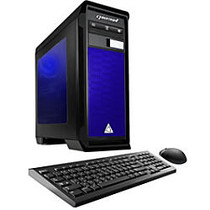 CybertronPC Rhodium 240 Desktop PC, AMD FX Quad-Core, 8GB Memory, 1TB Hard Drive, Windows; 10
