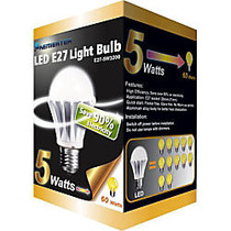 Premiertek LED E-27 Light Bulb, 5 Watt