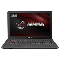 ROG GL752VW-DH71 17.3 inch; LCD Notebook - Intel Core i7 (6th Gen) i7-6700HQ Quad-core (4 Core) 2.60 GHz - 16 GB DDR4 SDRAM - 1 TB HDD - Windows 10 64-bit - 1920 x 1080 - In-plane Switching (IPS) Technology - Metallic Gray