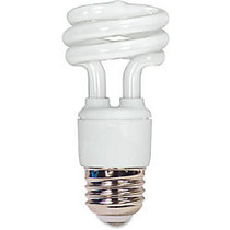 Satco; T2 Fluorescent Soft White Spiral Bulb, 11 Watts