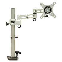 DAC MP-199 Mounting Arm for Flat Panel Display - 13 inch; to 27 inch; Screen Support - 20 lb Load Capacity - Steel - Silver, Black