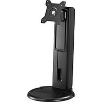 Amer Mounts Height Adjustable Single Monitor Stand for 15 inch; - 24 inch; LCD/LED Flat Panel Screens