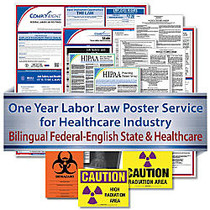 ComplyRight Federal, State and Healthcare Poster Subscription Service, Bilingual/English, Massachusetts