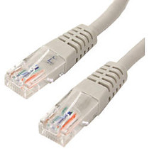 4XEM 100FT Cat6 Molded RJ45 UTP Ethernet Patch Cable (Gray)