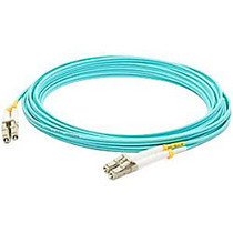AddOn 13m LC (Male) to LC (Male) Aqua OM3 Duplex LSZH LOMM Patch Cable