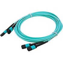 AddOn 2 x 25m MPO/MPO Female to Female Straight OM3 12 Fiber LOMM Patch Cable