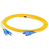 AddOn 25m Single-Mode fiber (SMF) Duplex SC/SC OS1 Yellow Patch Cable