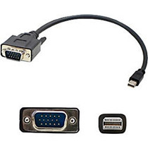 AddOn 3ft Mini-DisplayPort 1.1 to VGA Male to Male Black Adapter Cable