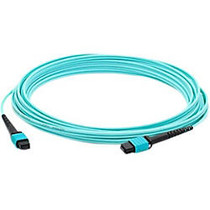 AddOn 5m MPO/MPO Female to Female Crossover OM4 12 Fiber LOMM Patch Cable