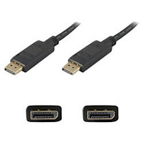 AddOn 5-Pack of 10ft DisplayPort 1.2 Male to Male Black Cables