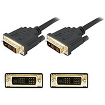 AddOn 6ft DVI-D Dual Link (24+1 pin) Male to Male Black Cable