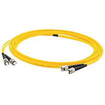AddOn 9m Single-Mode fiber (SMF) Duplex ST/ST OS1 Yellow Patch Cable