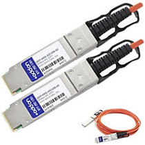 AddOn Cisco QSFP-H40G-AOC10M Compatible TAA Compliant 40GBase-AOC QSFP+ to QSFP+ Direct Attach Cable (850nm, MMF, 10m)