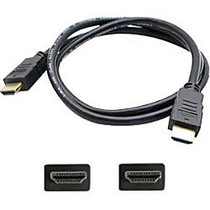 AddOn Dell 331-2291 Compatible 30cm (1.0ft) HDMI 1.3 Male to Male Black Stacking Cable