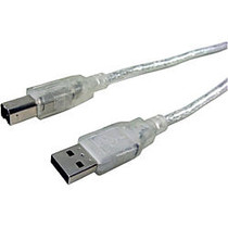APC Cables 16F USB 2.0, USB-A/USB-B Clear