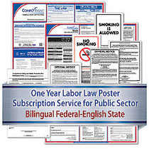 ComplyRight Federal, State And Public Sector Poster Subscription Service, Bilingual/English, Delaware