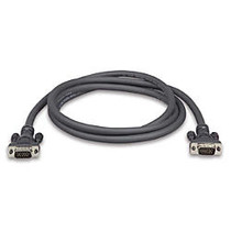Belkin PRO Series High-Integrity VGA/SVGA Monitor Replacement Cable - for Monitor - 6 ft - 1 Pack - 1 x HD-15 Male VGA - 1 x HD-15 Male VGA - Charcoal Gray