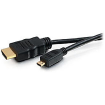 C2G 0.5m High Speed HDMI to HDMI Micro Cable with Ethernet (1.6ft)
