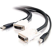 C2G 10ft DVI Dual Link + USB 2.0 KVM Cable