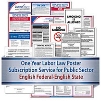 ComplyRight Federal, State And Public Sector Poster Subscription Service, English, Utah
