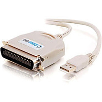 C2G 6ft USB IEEE-1284 Parallel Printer Adapter Cable