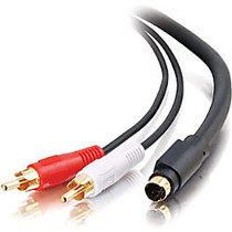 C2G 6ft Value Series S-Video + RCA Stereo Audio Cable