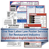 ComplyRight Federal, State And Restaurant Poster Subscription Service, English, Alaska