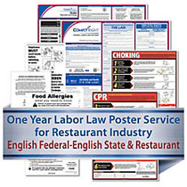 ComplyRight Federal, State And Restaurant Poster Subscription Service, English, Hawaii