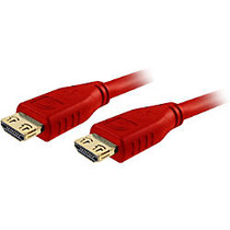 Comprehensive Pro AV/IT High Speed HDMI Cable with ProGrip, SureLength, CL3- Deep Red 3ft