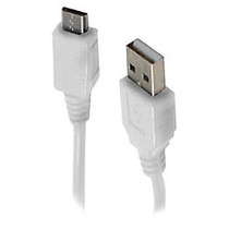 Duracell; Sync & Charge USB Cable, White