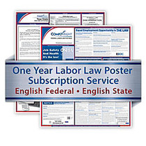 ComplyRight Federal/State Labor Law 1-Year Poster Service, Maryland, English