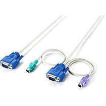 LevelOne ACC-2002 KVM PS/2 Cable set 3.0m (KVM-4010/4020/0811/1611)