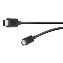 MIXIT&trade; 2.0 USB-C To Micro USB Charge Cable, 6', Black