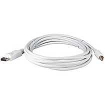 QVS Mini DisplayPort Male to DisplayPort Male Cable