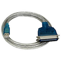 Sabrent USB 2.0 To Parallel Printer Adapter Cable, 6'