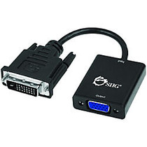 SIIG DVI-D to VGA Active Adapter Converter - M/F