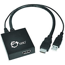 SIIG HDMI to DisplayPort 4K Ultra HD Active Adapter