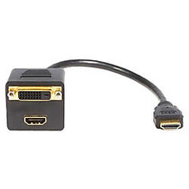 StarTech.com 1 ft HDMI Splitter Cable - HDMI to HDMI and DVI-D - M/F